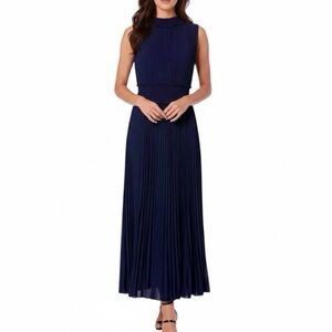Nanette Lepore NWT Dress Smocked High Neck Pleated Maxi 14